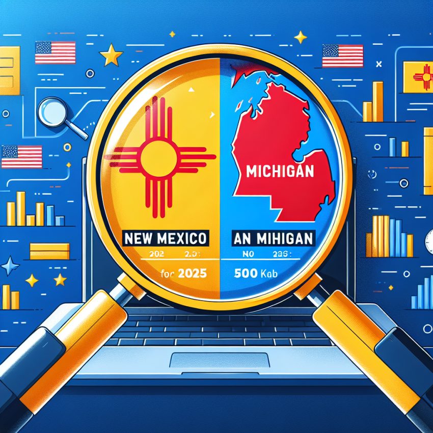 Em 2025, Qual Estado Oferece Mais Oportunidades? New Mexico vs Michigan Sob a Lupa
